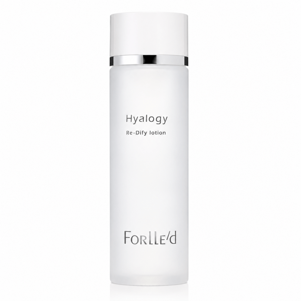 Forlle'd Hyalogy Re-Dify Lotion hydrateert intensief, ondersteunt de huidelasticiteit en bereidt de huid optimaal voor op serum en crème. Luxe Japanse anti-aging lotion voor een stevige en stralende huid.