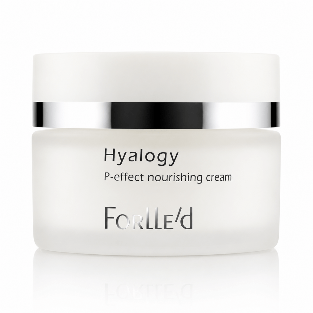 Forlle’d Hyalogy P-effect Nourishing Cream is een luxe, wetenschappelijk ontwikkelde crème die uitblinkt in het voeden, herstellen en beschermen van de huid.