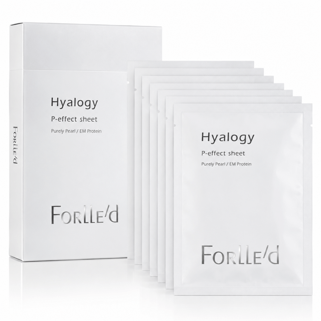 Forlle'd Hyalogy P-effect Sheet for Eyes is een luxe Japans hydraterend oogmasker dat de gevoelige huid rondom de ogen intensief verzorgt, fijne lijntjes helpt verminderen en zorgt voor een frisse, uitgeruste oogopslag.