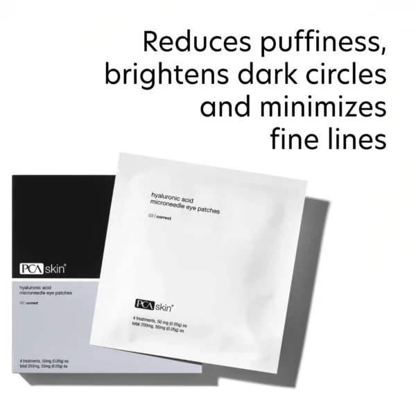 Eye patches PCA Skin Hyaluronic acid microneedle eye patches