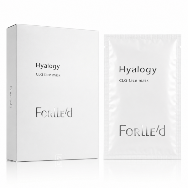 Forlle'd Hyalogy CLG Face Mask Forlle'd Hyalogy CLG Face Mask is een luxe Japans collageen gezichtsmasker dat de huid intens hydrateert, verstevigt en een frisse glow geeft. Professionele huidverzorging voor een jeugdige uitstraling.