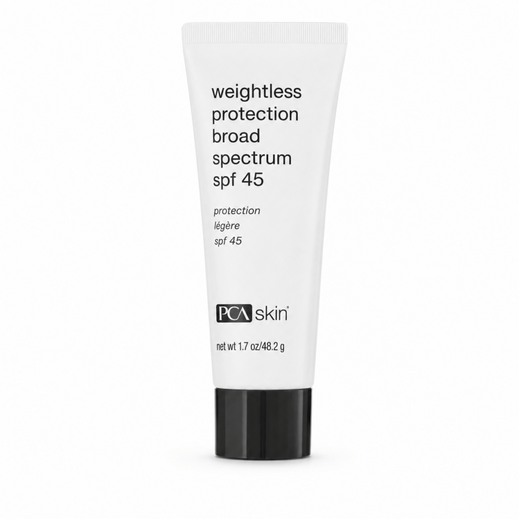Ultralichte zonbescherming met SPF 45 voor dagelijks gebruik